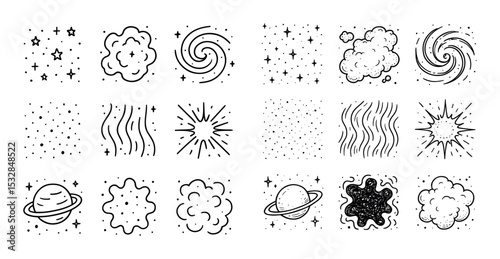 Cosmic Icon Grid