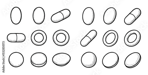 Nine Shape Icons