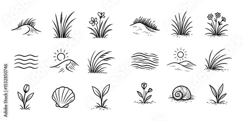 Spring Dunes Icons