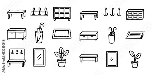 Mudroom Gear Icons