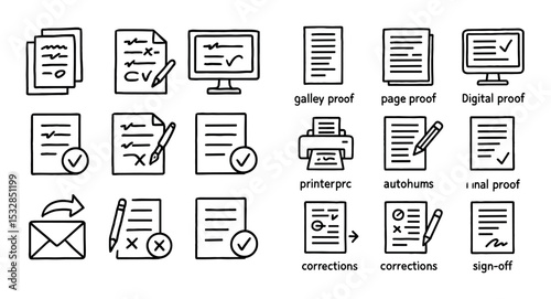 Proof Stages Icons
