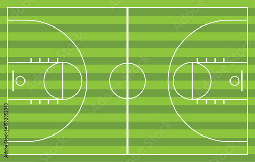 Football soccer pitch design. Football field design.