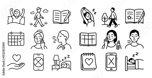 Self-Care Ritual Icons