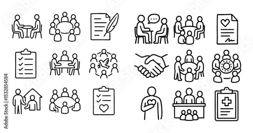 Restorative Justice Icons