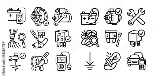 Electrical Services Icons