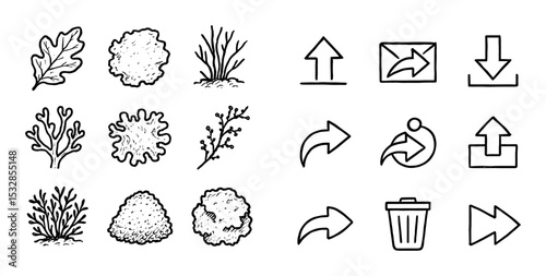 Hand-Drawn Icon Collection