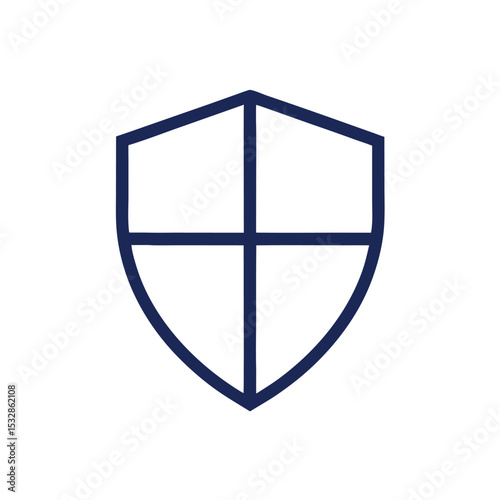 Shield Icon  Vector Graphic for Security and Protection