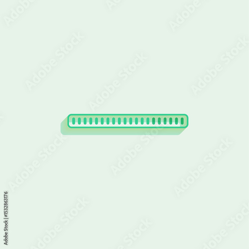 Loading bar icon logo flat vector design