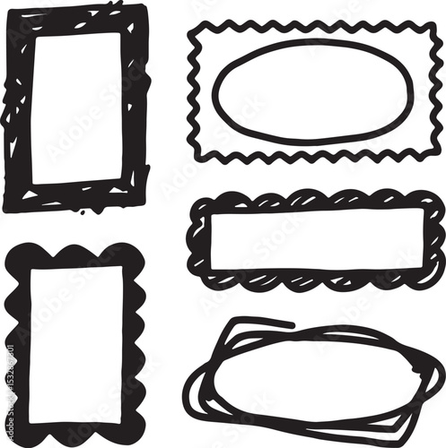 set of vintage frames silhouette 