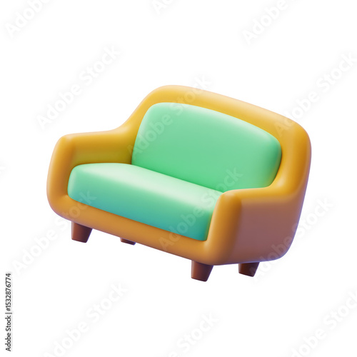 Find stylish mint green couch yellow frame furniture for living room perfect for modern home decor ideas