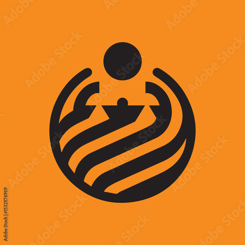 recycle vector icon silhouette 