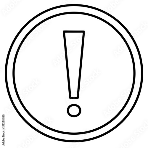 exclamation mark icon