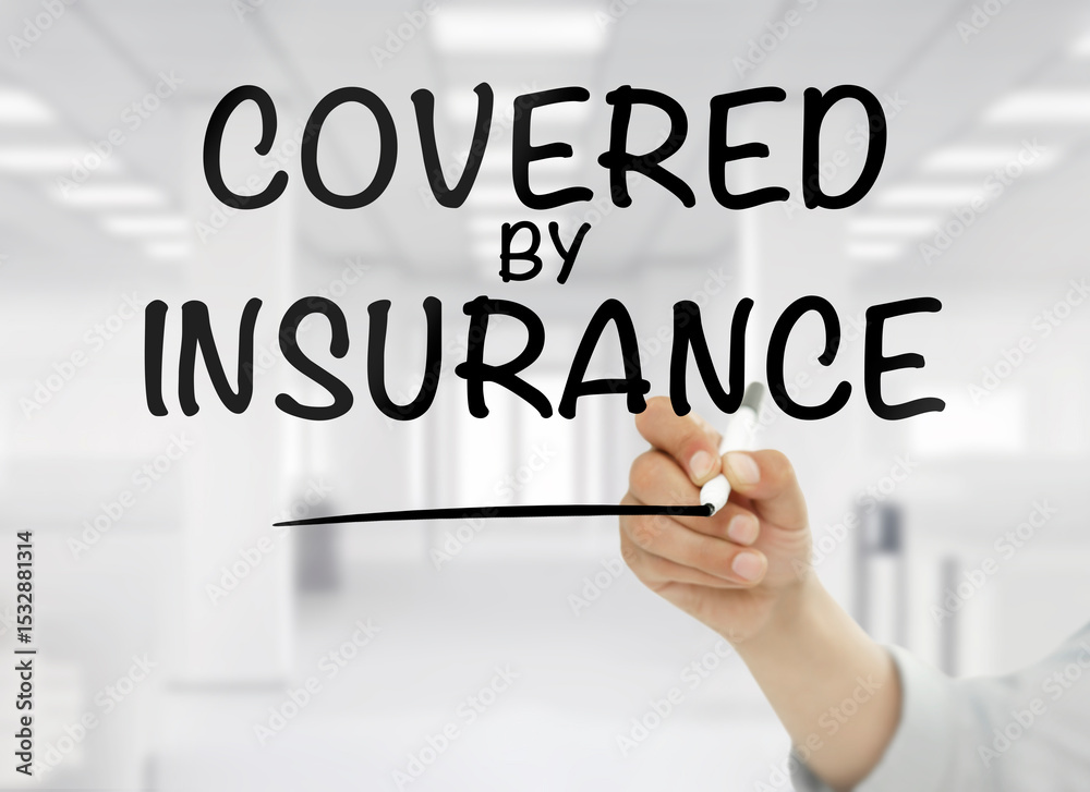 Fototapeta premium Businessman writing 