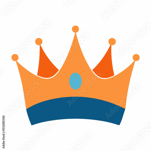 crown vector illustration