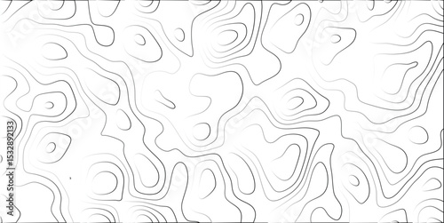Abstract contour map seamless background in shades of gray for creative projects graphic design and digital visualization
