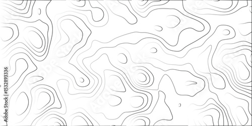 Abstract topographic map illustration showing elevation contours in grayscale and textured background suitable for design