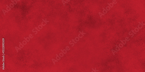 Abstract red paper textured background, painted wall in old fashioned red closeup, old scary and creepy red grunge cement wall.	