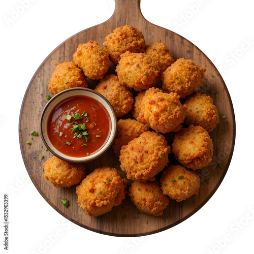 Golden Fried Mac and Cheese Bites Appetizer for Dinner