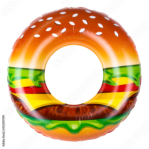 life jackets hamburger on a transparent background