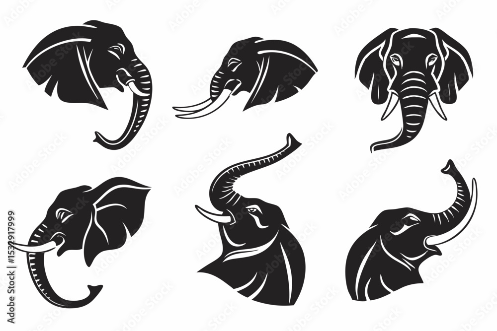 Fototapeta premium set of sea animals vector