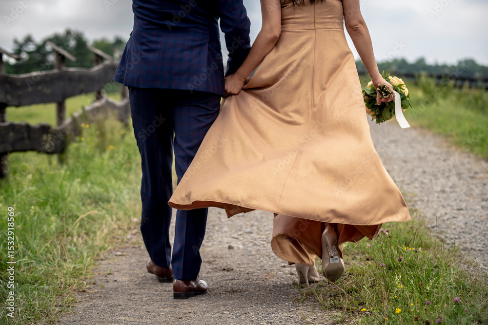 Fototapeta premium walking in the park