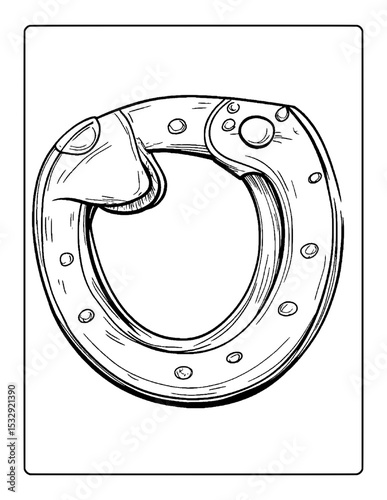 vector illustration of a coloring pages