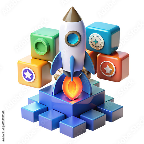 Vector illustration of a retro robot with headphones and a camera, a perfect symbol for music technology