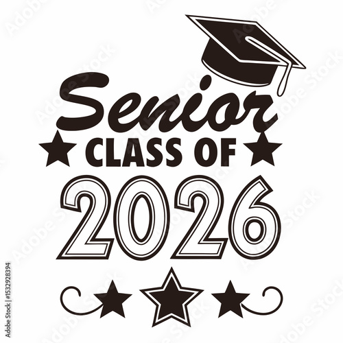 Senior class of 2026 graduation design