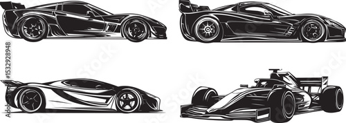 Racing Car Svg