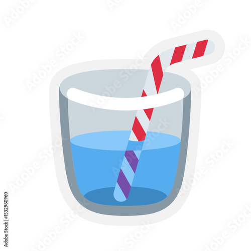 Cup with Straw