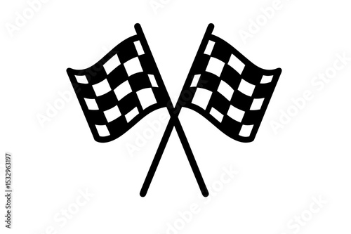 checkered racing flag