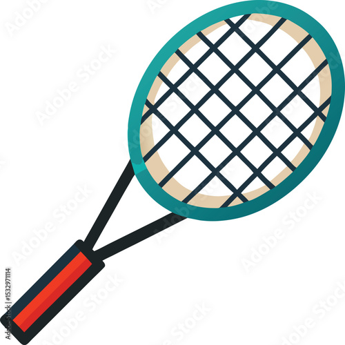 Tennis racket vector illustration