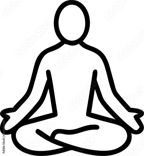 yoga lotus position