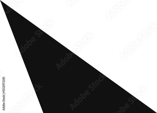 Obtuse-angled rhombus with a filled interior and symmetrical geometric structure.