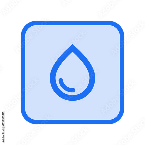 Water Drop Outline