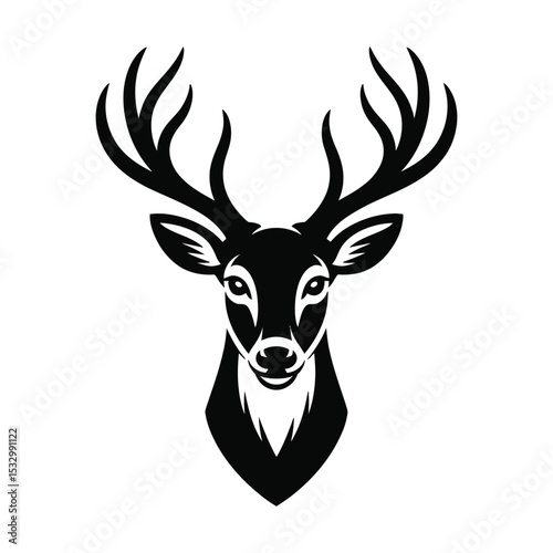 deer head vector illustration