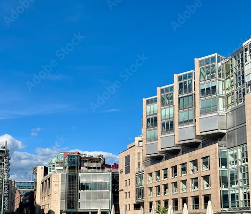 Fototapeta Naklejka Na Ścianę i Meble -  Modern architecture building in the city of Oslo, Norway