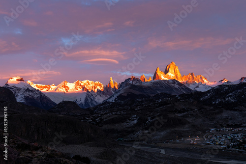 Sonnenaufgang in Patagonia
