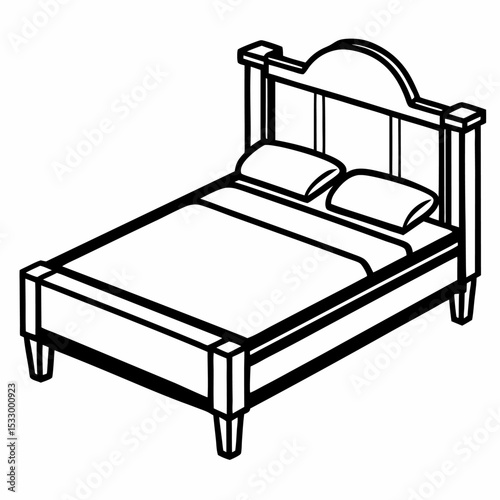SWEET BED VECTOR ART