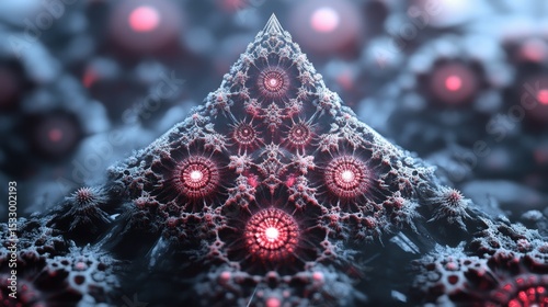 Intricate fractal pattern r...