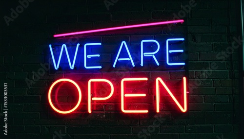 Neon sign saying 