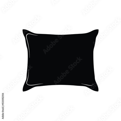 pillow isolated on white