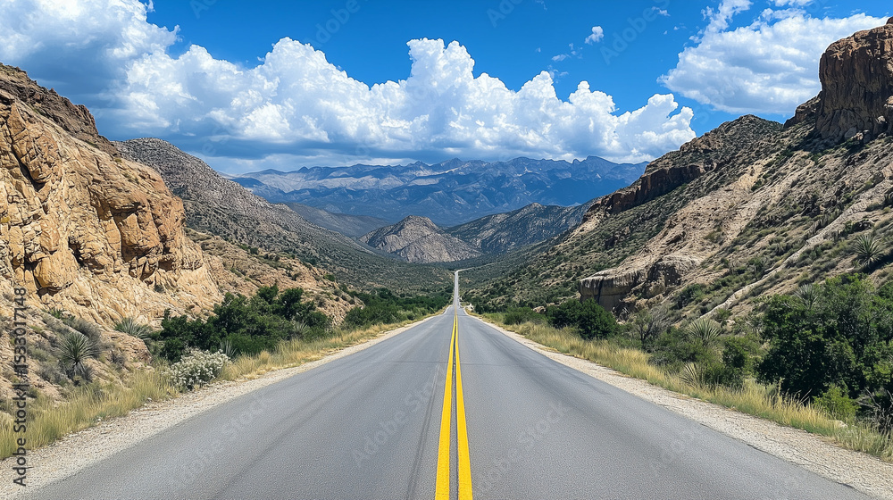 Fototapeta premium road to the mountains