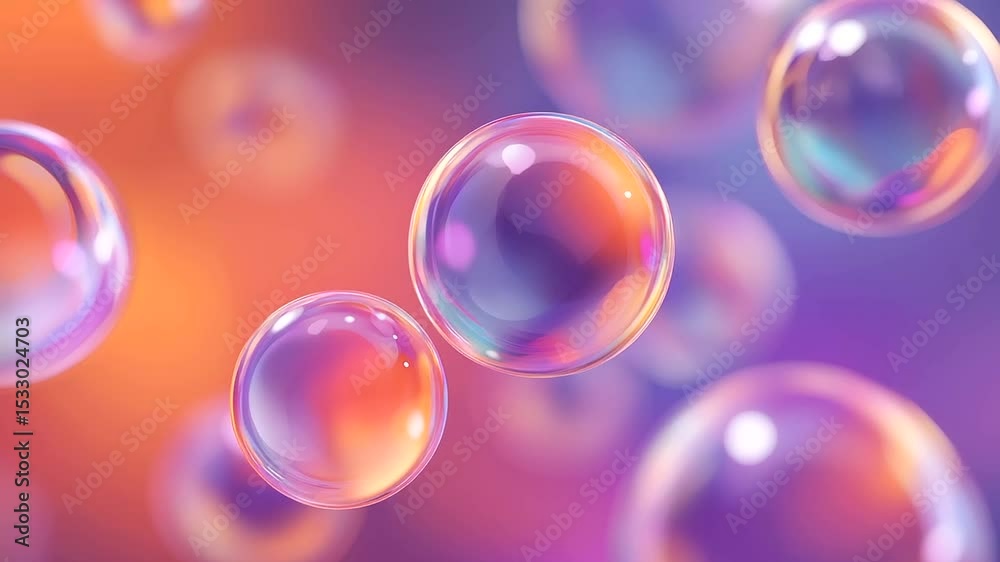 Dynamic 3D spheres intertwined against a lively, colorful backdrop. Dynamic 3D spheres intertwined against a lively, colorful backdrop.