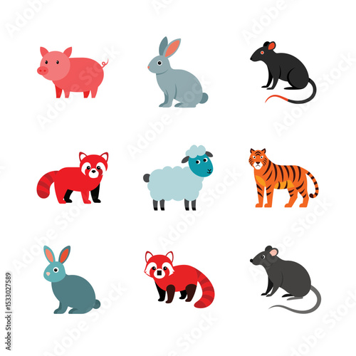 set of animal