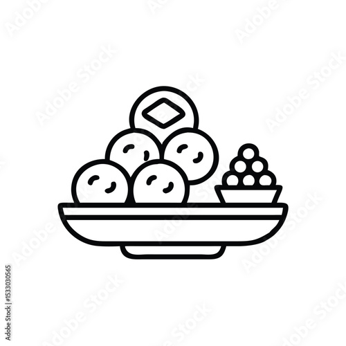 Delicious sweet treats platter festive food sweets dessert bakery