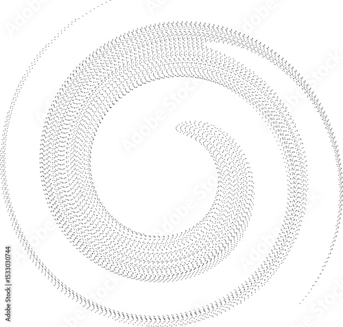 rays swirl dotted_semicircular rays vortex dotted medium center space