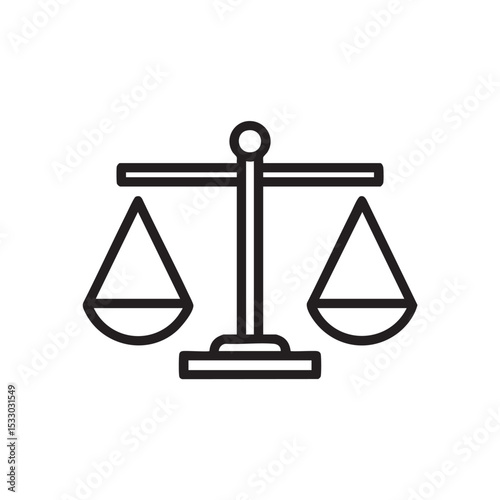 Legal balance symbol representing justice and fairness in law