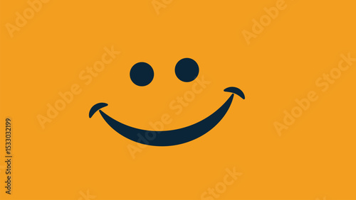 Smiley Face Minimal Background
