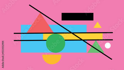 Modern abstract blue background